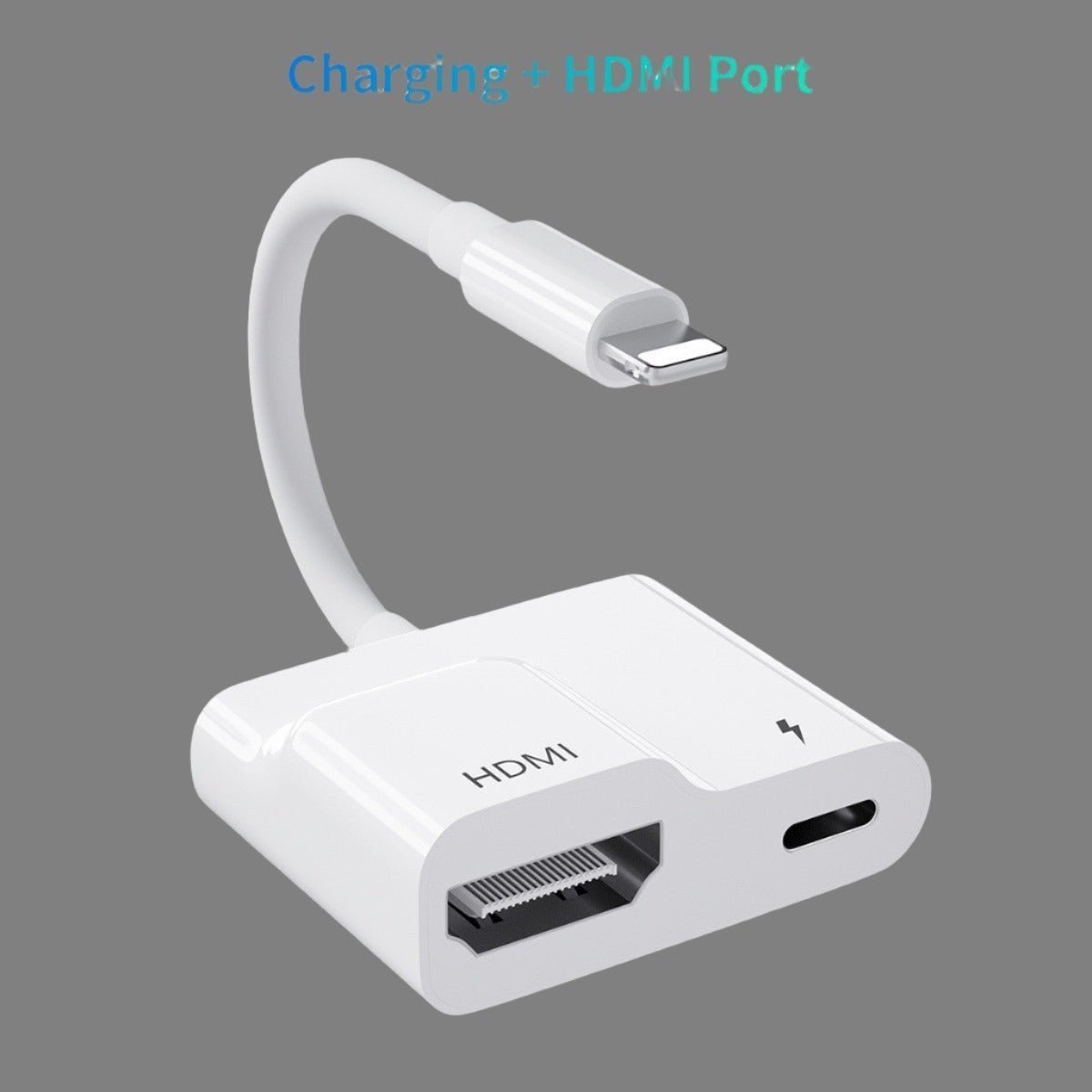 Lightning to HDMI AV Adapter – iPhone to TV/Projector Screen Connector - Adistore