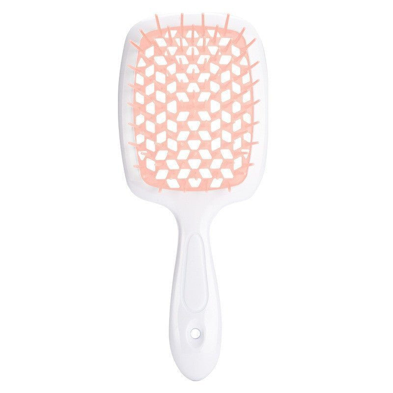 Detangling Hair Brush for Wet & Curly Hair – Massage Hollow Comb - Adistore