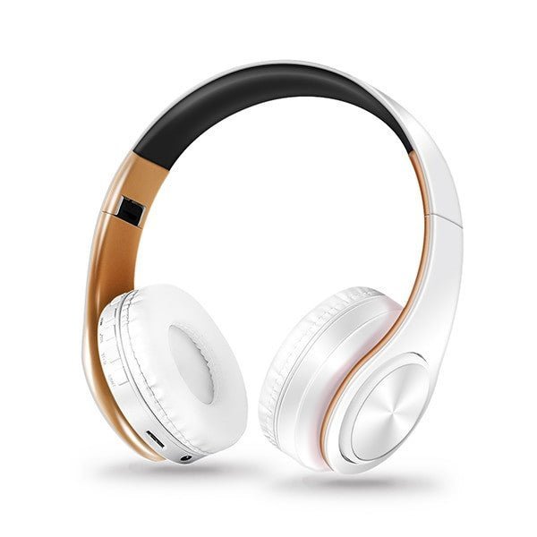 HiFi Stereo Bluetooth Headphones with Mic – Wireless for All Devices - Adistore