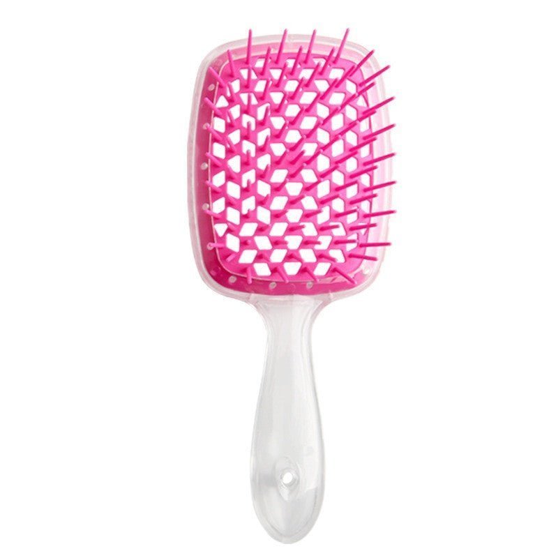 Detangling Hair Brush for Wet & Curly Hair – Massage Hollow Comb - Adistore