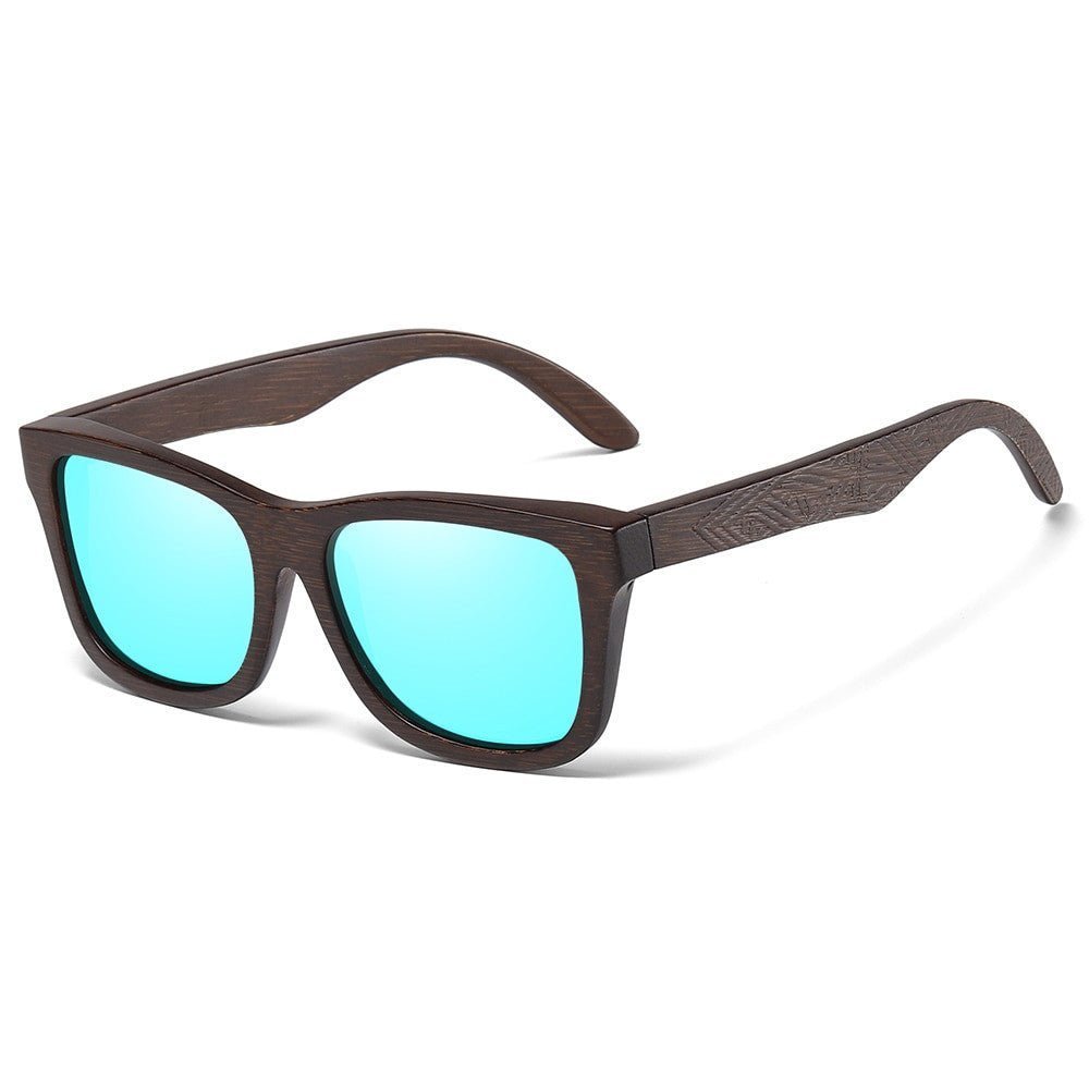 GM Handmade Bamboo Polarised Sunglasses – Natural Wood Shades - Adistore