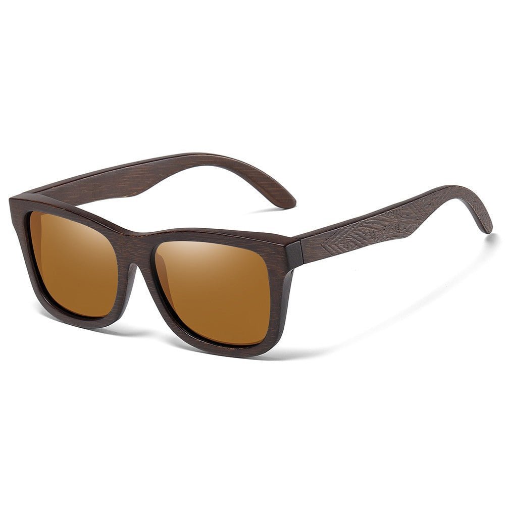 GM Handmade Bamboo Polarised Sunglasses – Natural Wood Shades - Adistore