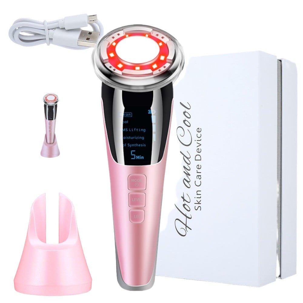 EMS Face Massager with Red Light Therapy – Microcurrent Lifting - Adistore