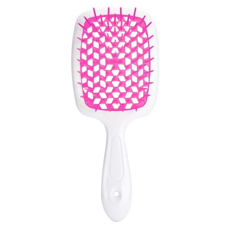 Detangling Hair Brush for Wet & Curly Hair – Massage Hollow Comb - Adistore