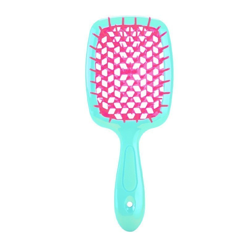 Detangling Hair Brush for Wet & Curly Hair – Massage Hollow Comb - Adistore