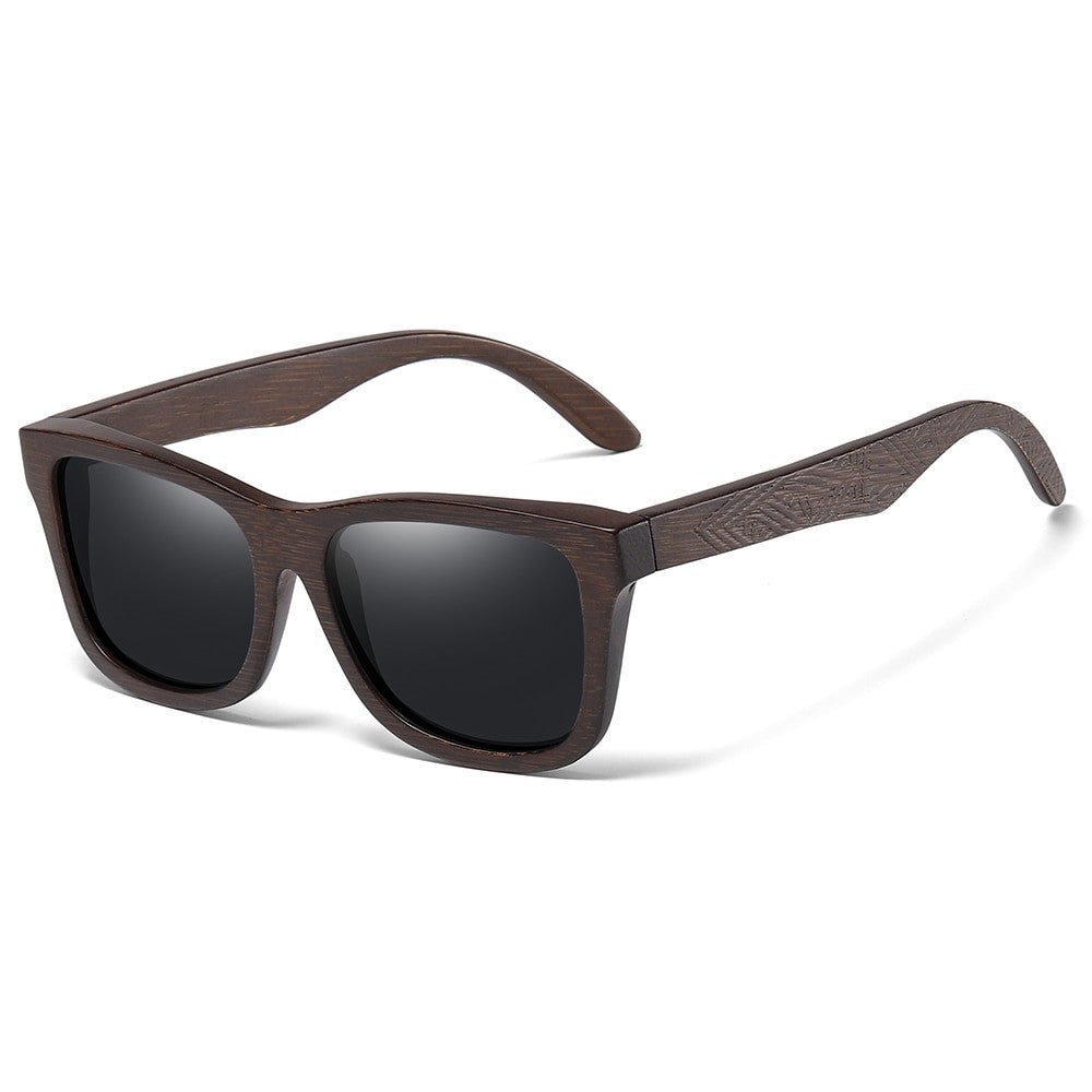 GM Handmade Bamboo Polarised Sunglasses – Natural Wood Shades - Adistore