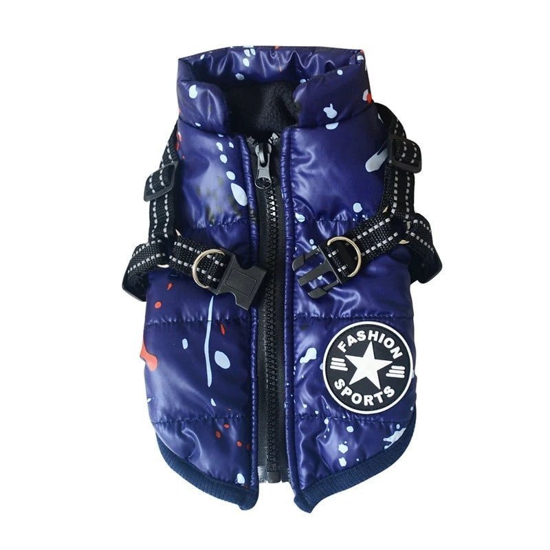 Dog Clothes Winter Jacket – Thick Waterproof Warm Coat for Dogs - Adistore