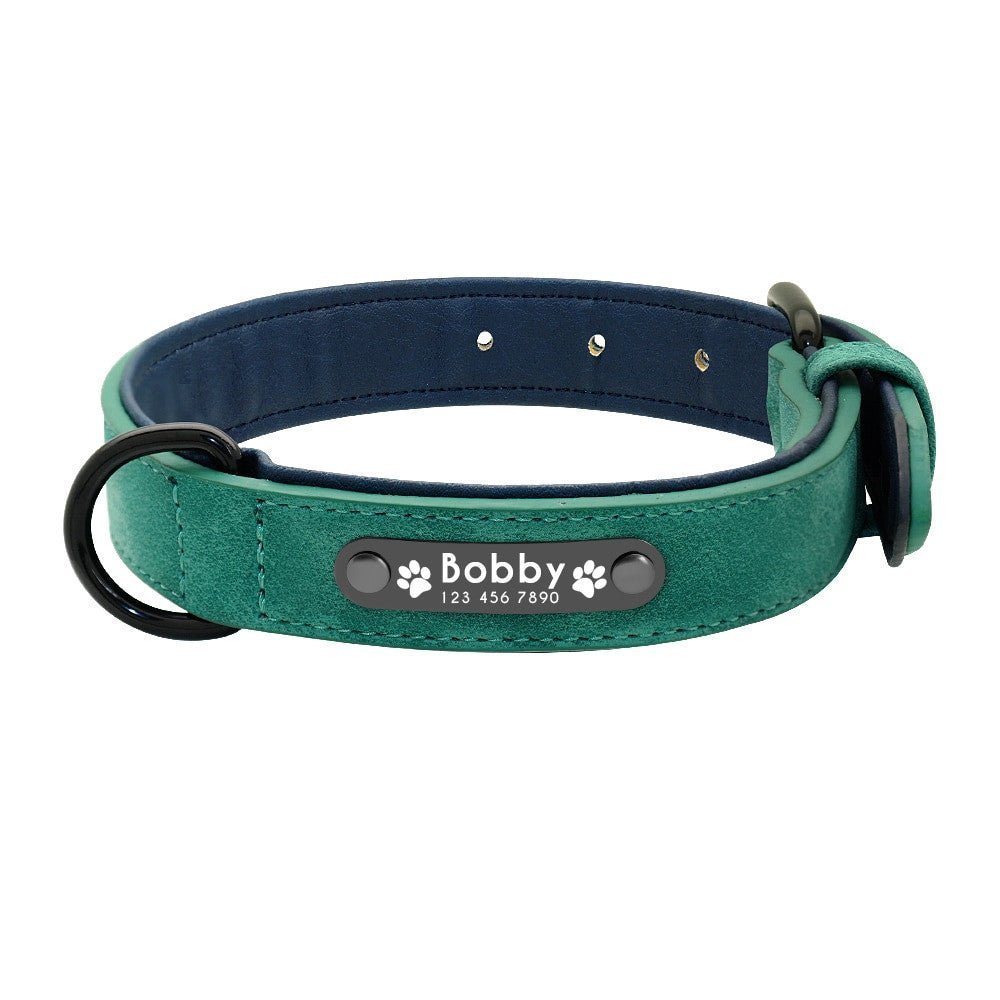 Personalized Custom Leather Dog Collars – Durable & Stylish - Adistore