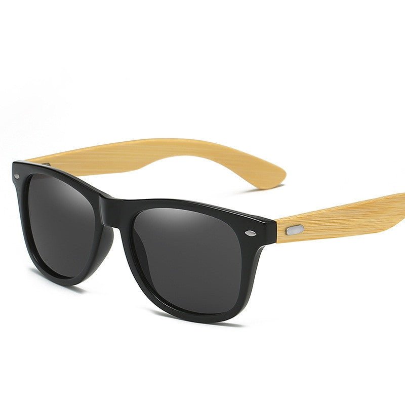 Wood Bamboo Polarised Sunglasses – UV400 Vintage Driving Glasses - Adistore