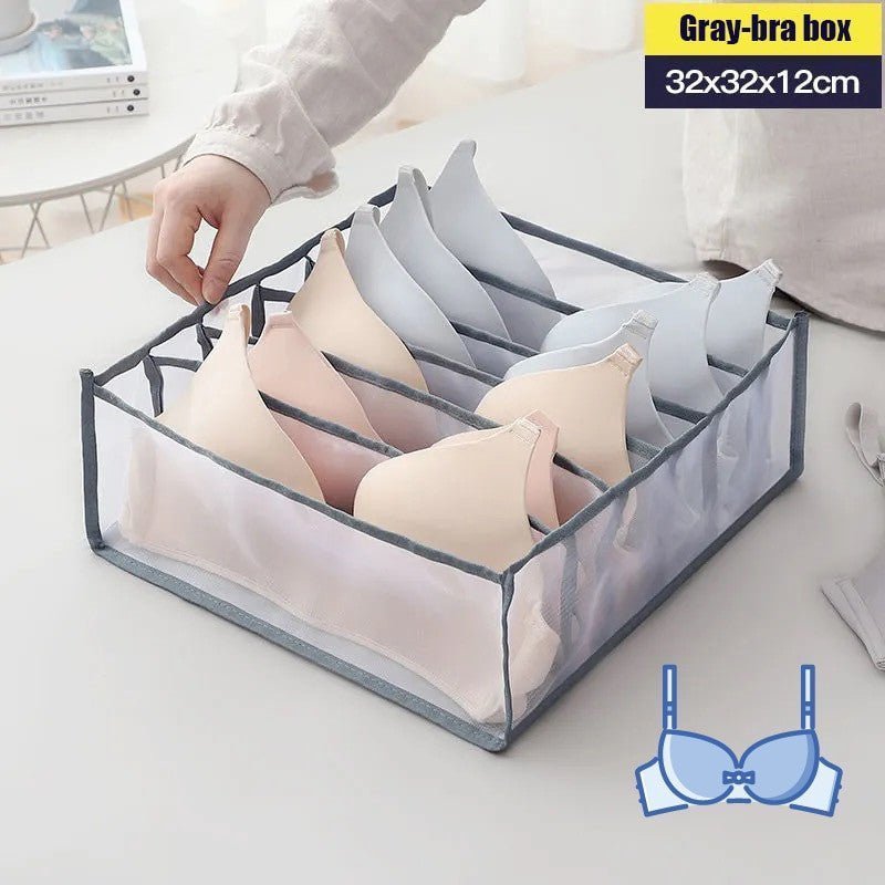 Jeans Compartment Storage Box – Closet Clothes Drawer Organiser - Adistore
