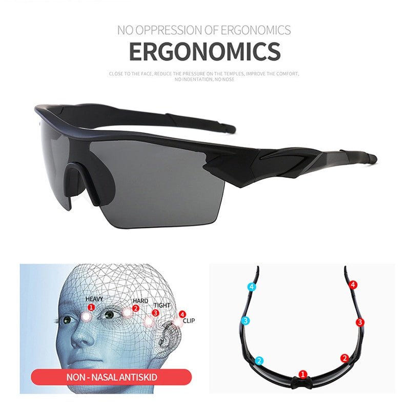 Unisex Sport Eyewear Glasses – Bicycle, Motorcycle & Outdoor Use - Adistore