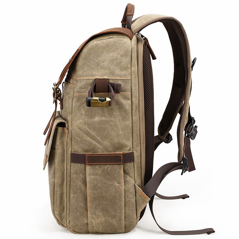 Vintage Canvas Backpack – Unisex Outdoor Sports & Travel Bag - Adistore