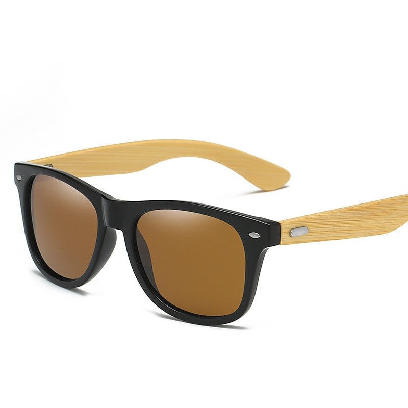 Wood Bamboo Polarised Sunglasses – UV400 Vintage Driving Glasses - Adistore