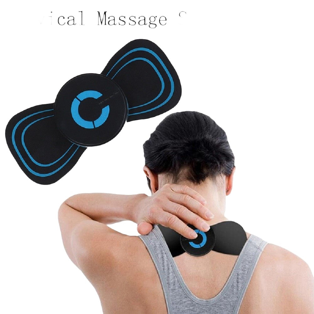 Electric Neck & Cervical Massager with Gel Pads – 1Pc Body Relaxer - Adistore