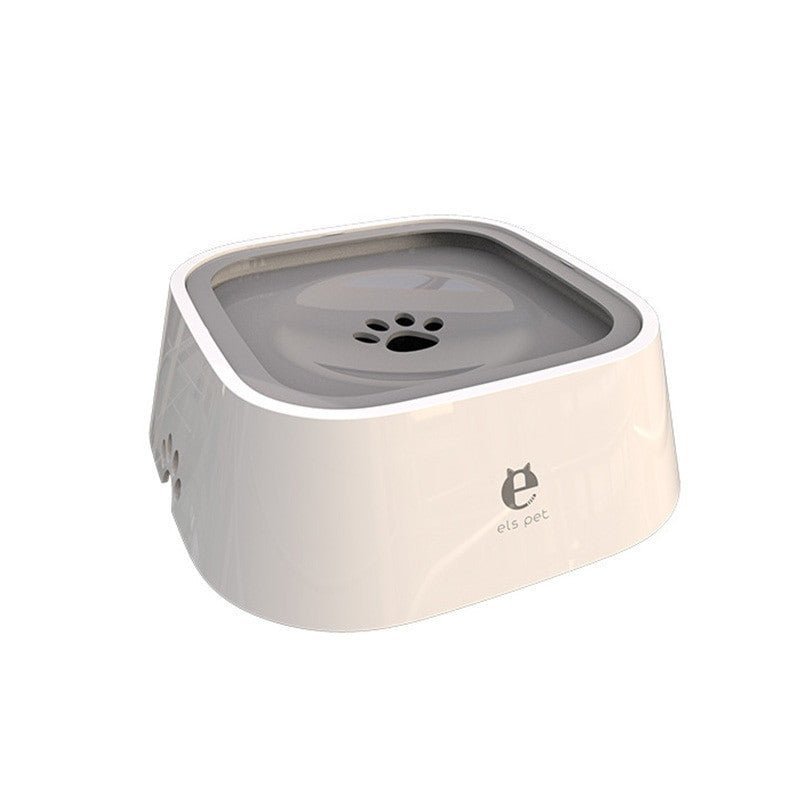 Dog & Cat Anti-Overflow Plastic Water Bowl – Spill-Proof Pet Feeder - Adistore