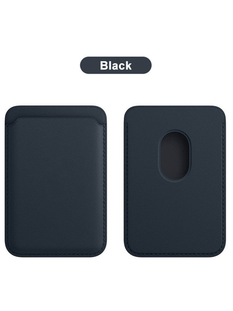 Magnetic Leather Card Holder Case for iPhone 13/12/11 Pro Max Mini - Adistore