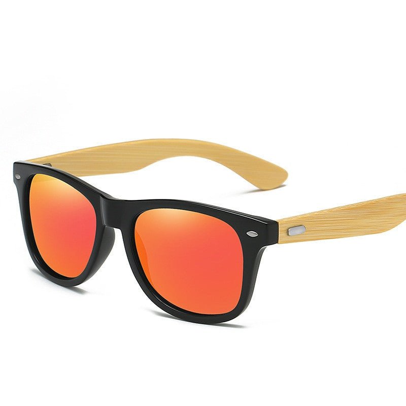 Wood Bamboo Polarised Sunglasses – UV400 Vintage Driving Glasses - Adistore