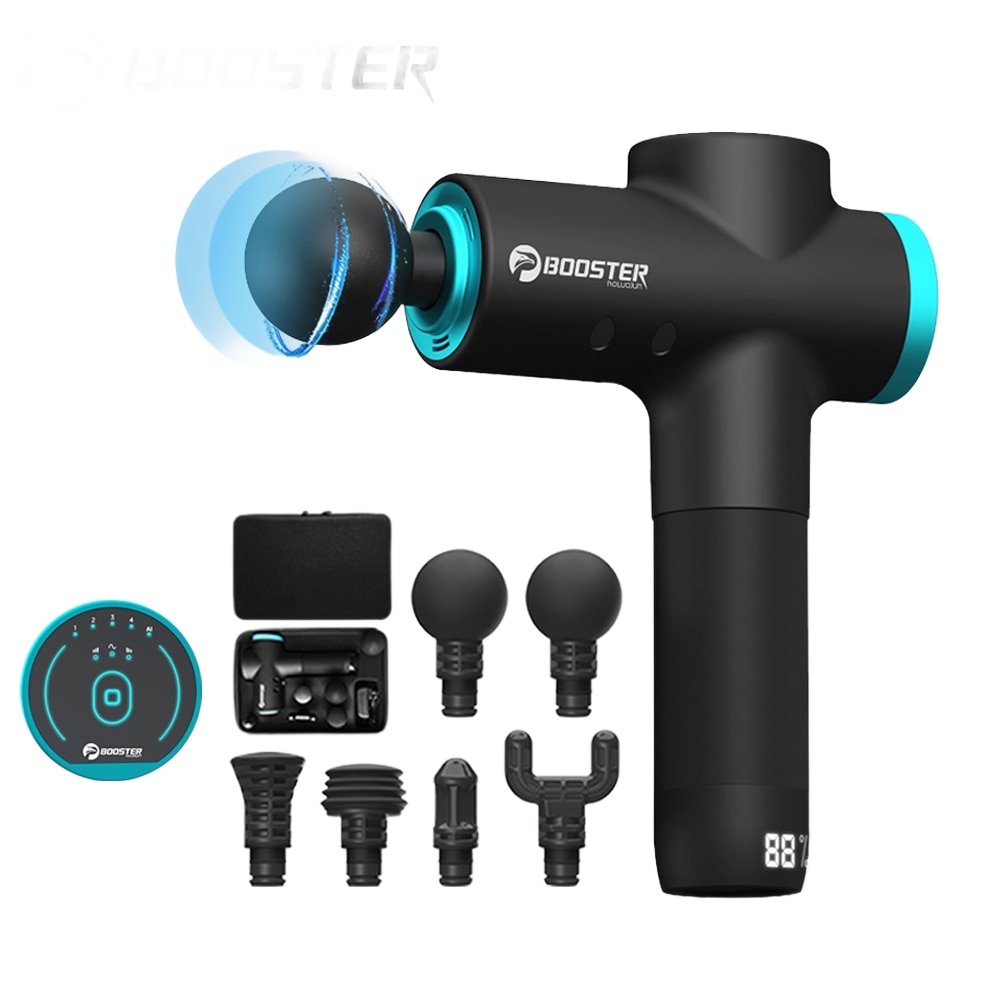BOOSTER M2-12V Massage Gun with LCD Display – Deep Muscle Massager - Adistore