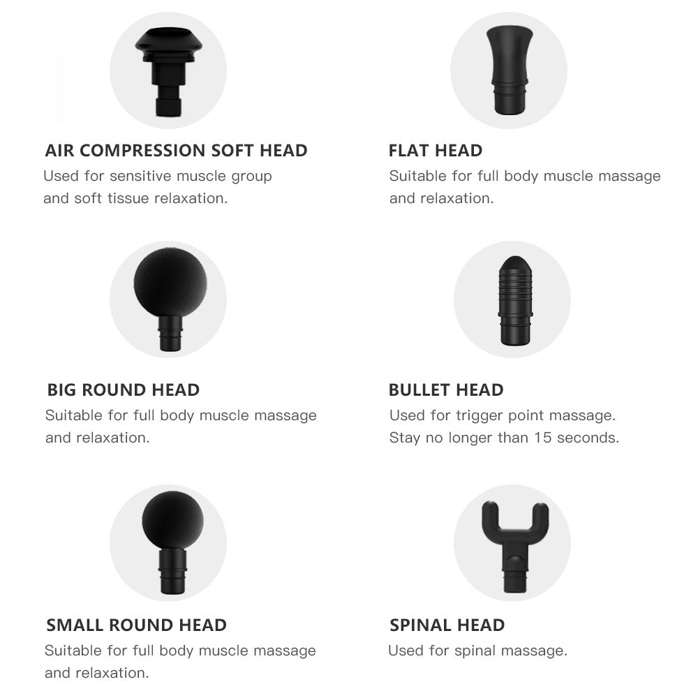 Booster A2 Muscle Massage Gun – Deep Tissue Sports Massager - Adistore