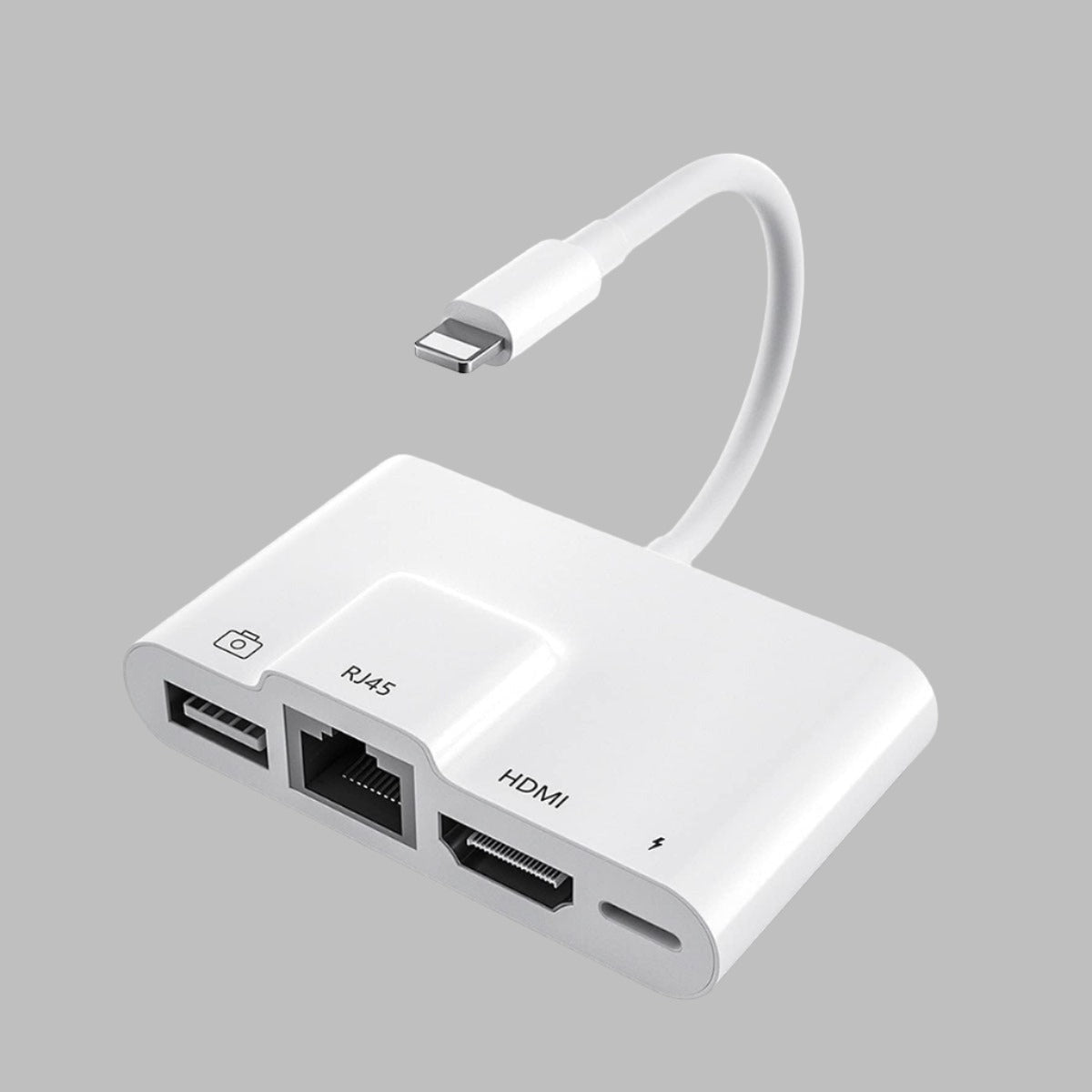 Lightning to HDMI AV Adapter – iPhone to TV/Projector Screen Connector - Adistore