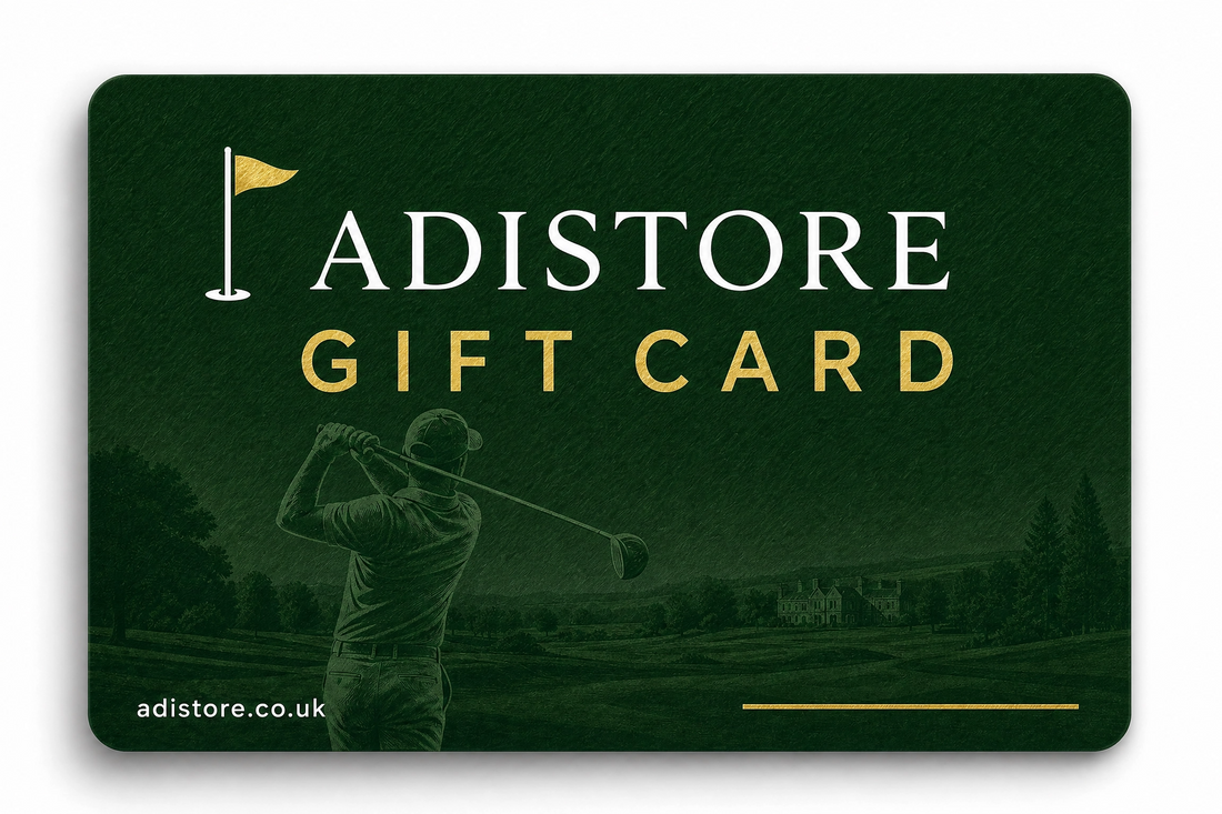 Adistore Golf Gift Card — the perfect golf gift UK for any golfer