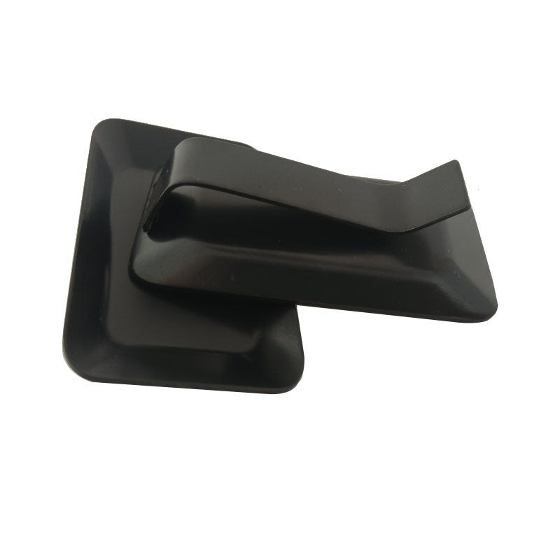 Golf rangefinder waist clip UK — flat lay view of belt clip holder