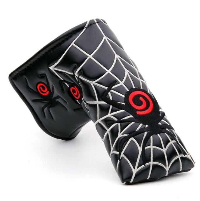 Golf putter cover UK — black and red novelty putter cover