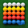 Foam golf practice balls UK — full set of colourful PU sponge golf practice balls
