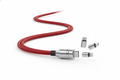 2m 180° Rotating Magnetic Charging Cable – Type-C, Micro, Lightning in Red colour