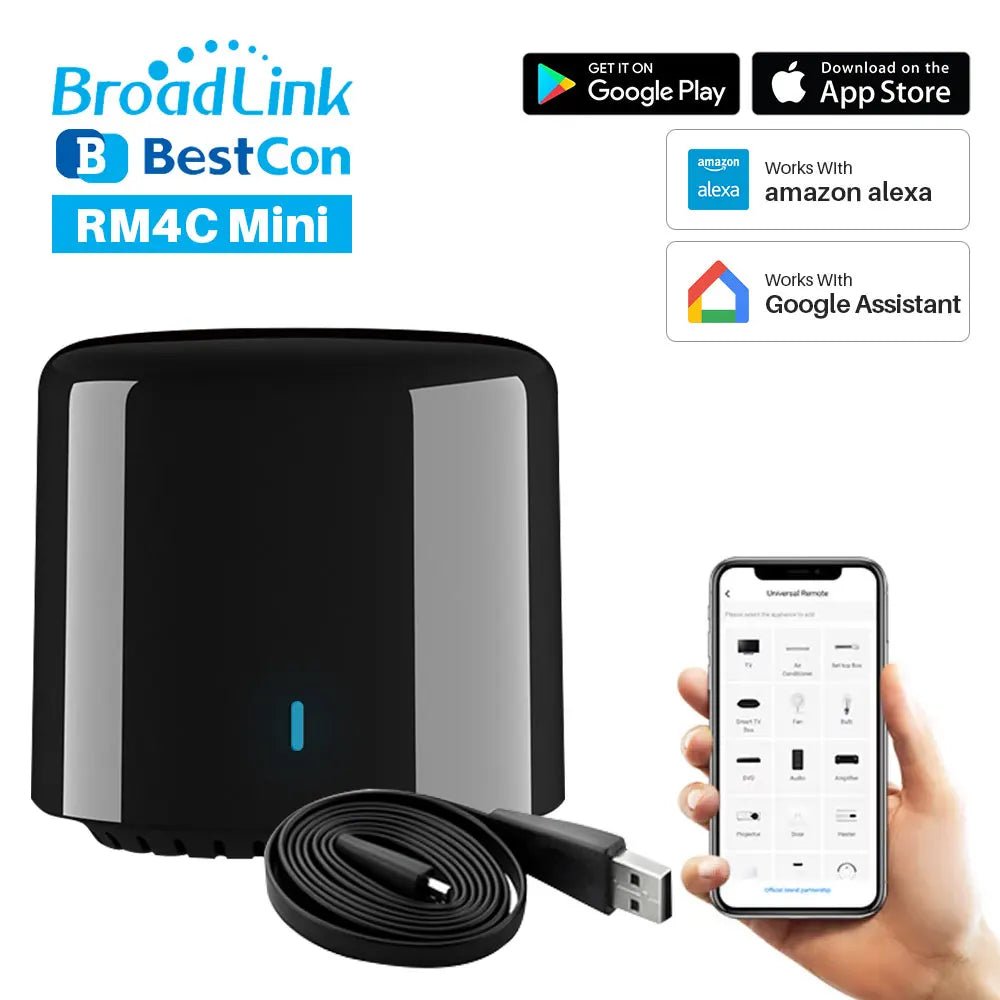 Broadlink WiFi 4G IR Remote Controller Smart Home - Alexa Echo Google Home