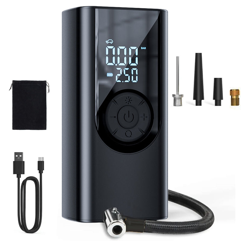 Wireless Digital Tyre Inflator 150PSI – Portable Air Compressor for Car & Bike