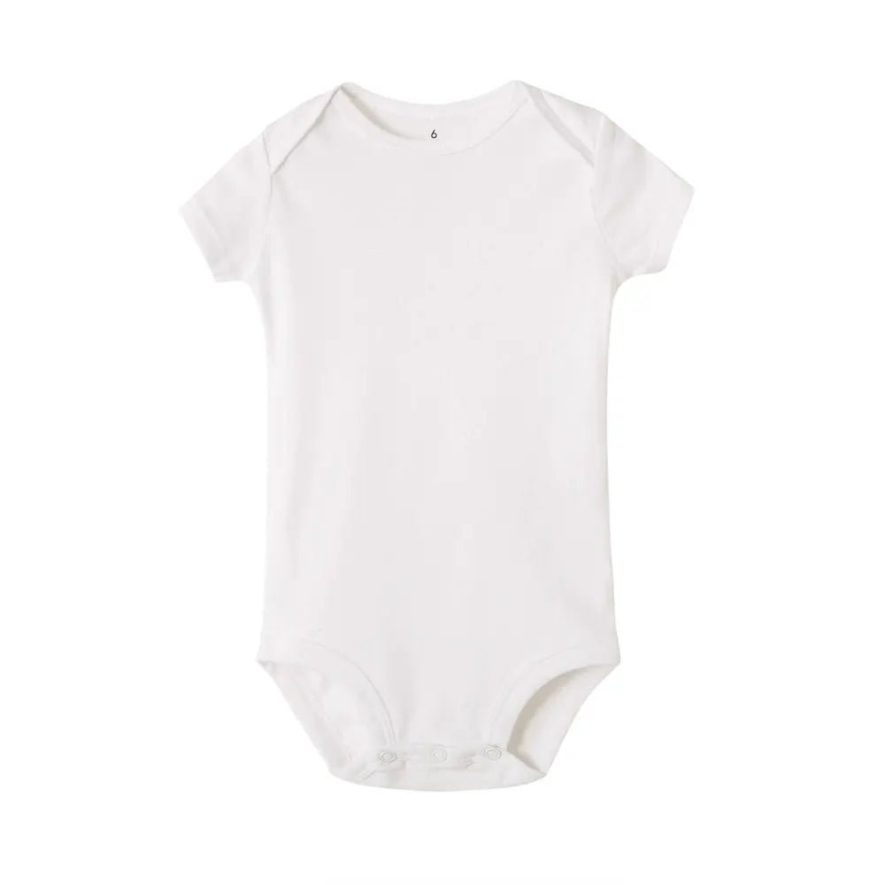 Baby Romper Jumpsuit 0–24M | Short Sleeve Printed Outfit for Boys & Girls - Adistore