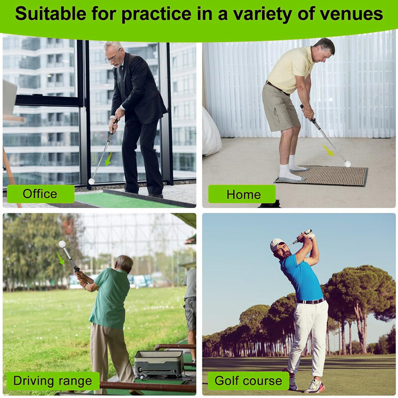 Golf swing trainer UK — suitable for office, home, driving range and golf course