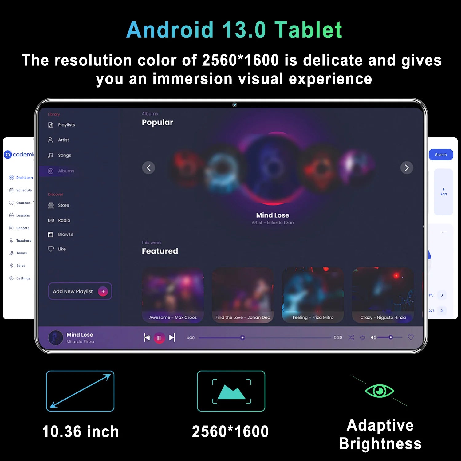 2025 New 5G Android 13 Tablet 10.36" – 16GB RAM 1TB ROM Dual SIM 10-Core