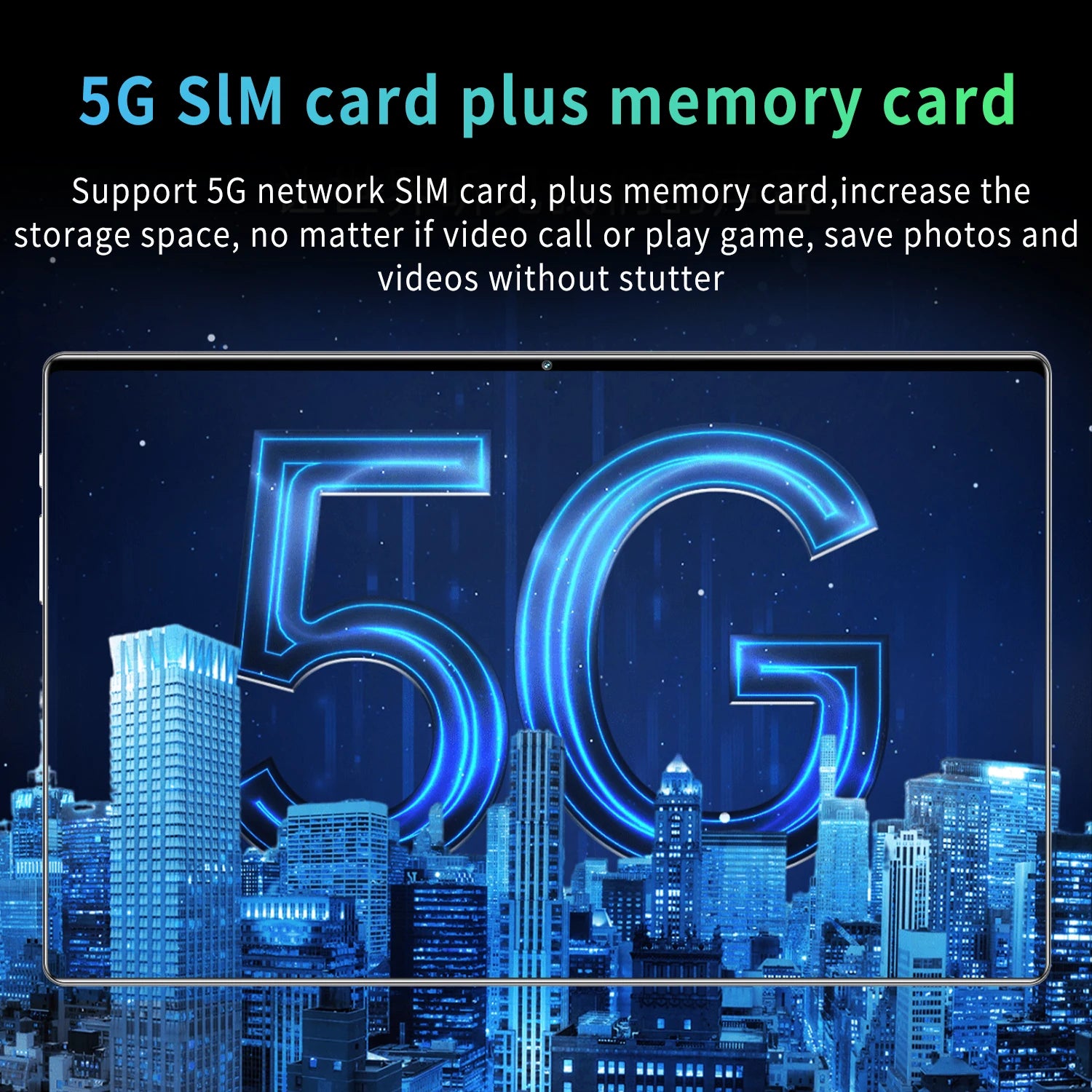 2025 New 5G Android 13 Tablet 10.36" – 16GB RAM 1TB ROM Dual SIM 10-Core