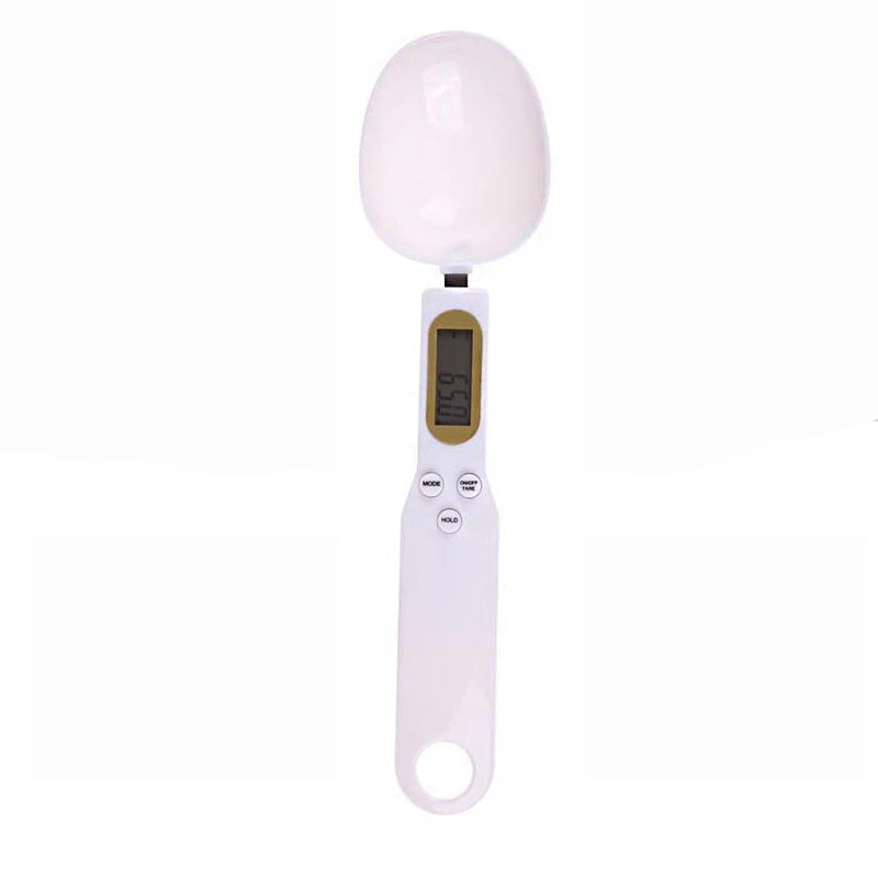 500g/0.1g Portable LCD Digital Kitchen Scale Measuring Spoon
