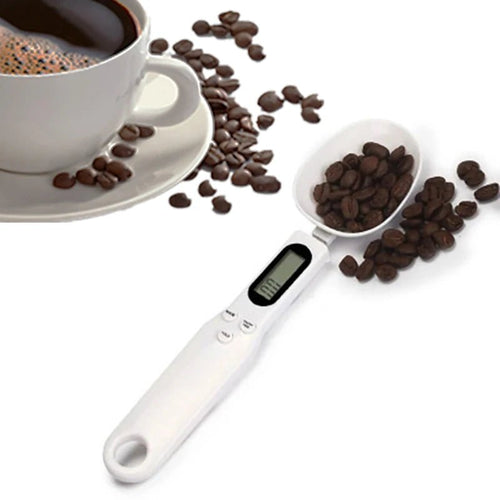 500g/0.1g Portable LCD Digital Kitchen Scale Measuring Spoon - Adistore