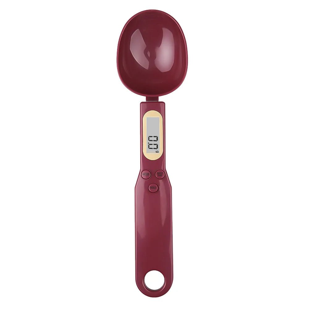 500g/0.1g Portable LCD Digital Kitchen Scale Measuring Spoon - Adistore