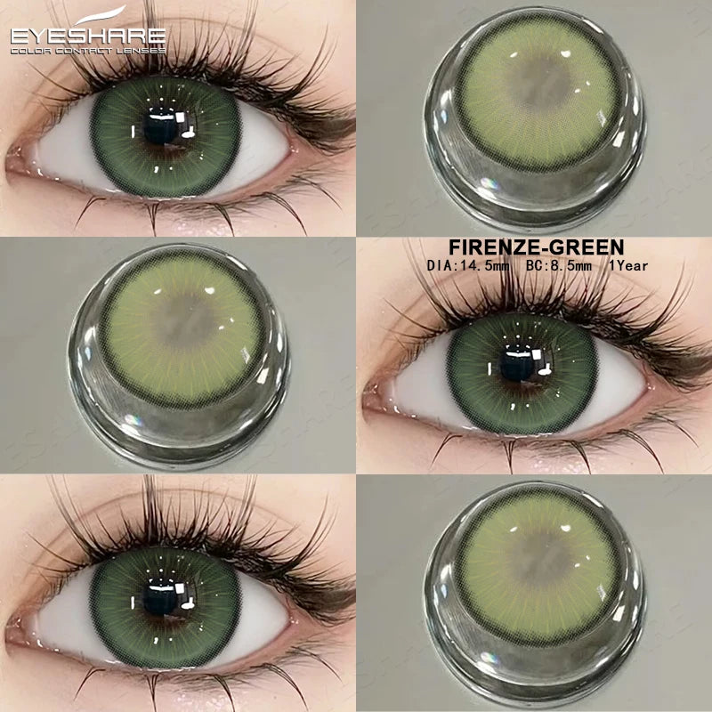 EYESHARE Big Eyes Colour Contact Lenses – Fashion Cosmetic Eye Lenses for Women