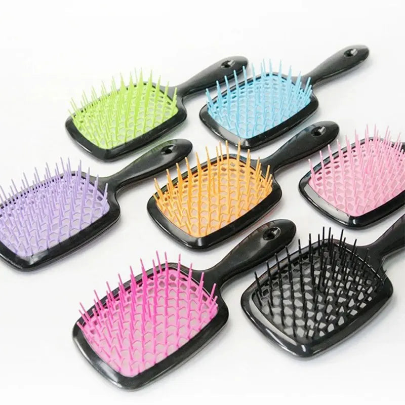 1 PCS Air Cushion Comb Anti-static Tangled Hair Comb hair massage brush hollow out curly hair brush hair