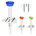 Adjustable golf tees in various heights, designed for swing accuracy and improved performance on the golf course.