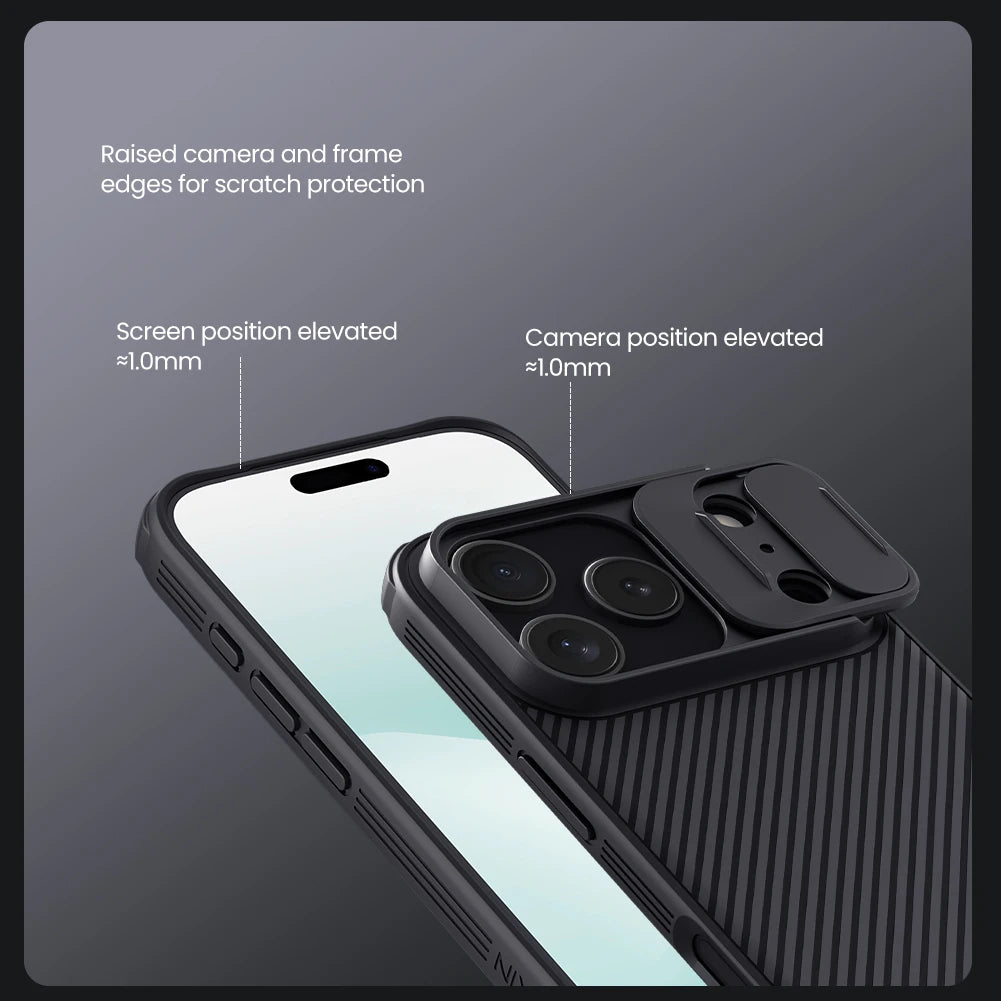 NILLKIN for iPhone 17 Pro Max Case Magnetic Compatible with Magsafe,