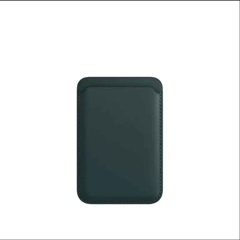MagSafe Leather Card Wallet Magnetic Phone Holder