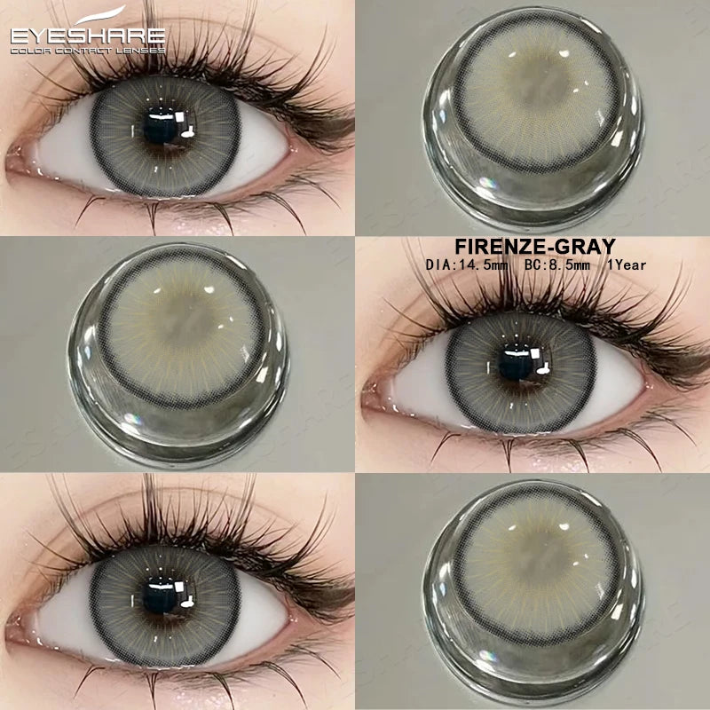 EYESHARE Big Eyes Colour Contact Lenses – Fashion Cosmetic Eye Lenses for Women