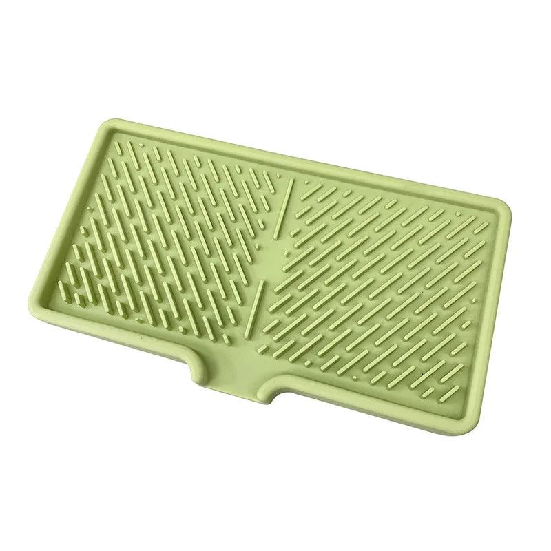 Silicone Drain Pad Kitchen Countertop Heat Insulation Mat Non-Slip