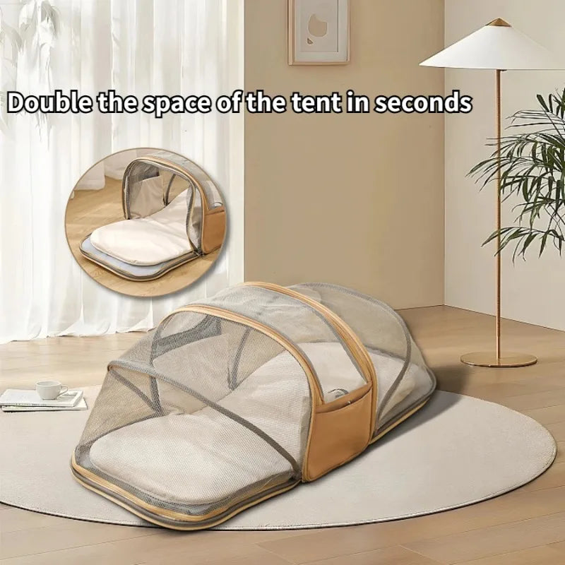 Breathable Pet Carrier Shoulder Bag for Cats & Dogs