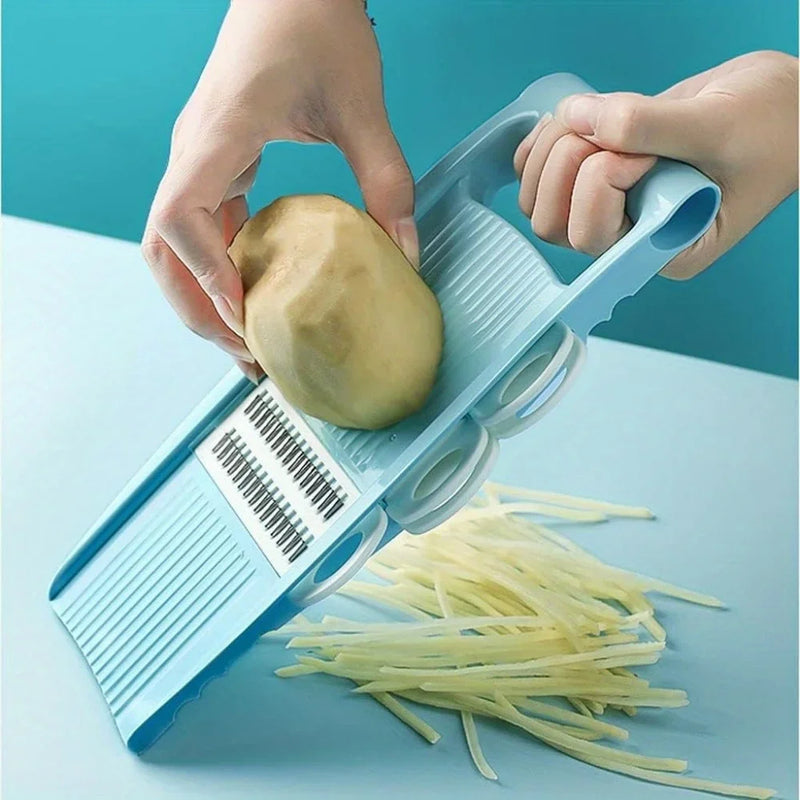 5-in-1 Vegetable Slicer & Grater – Multifunctional Kitchen Chopper - Adistore