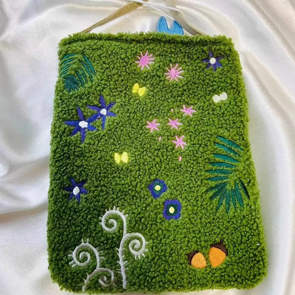 Limited Edition Lamb Wool Cartoon Crossbody Bag