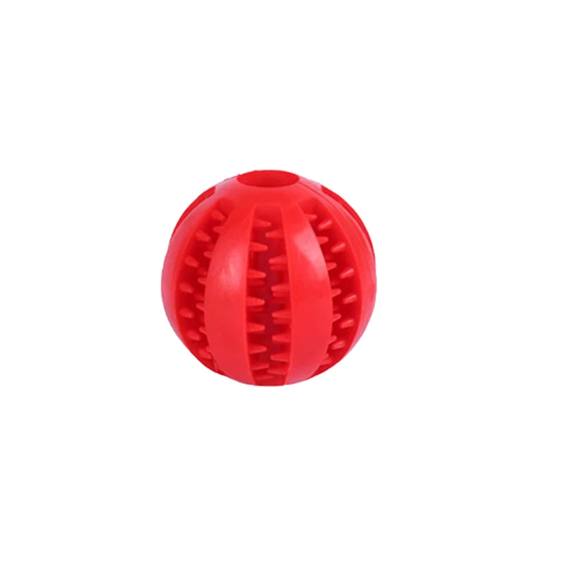 Interactive Rubber Ball Dog Toy for Puppies, Cats & Large Dogs