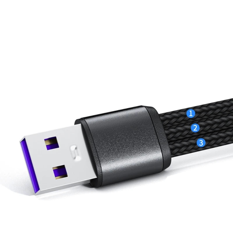 3-in-1 USB to Triple Type-C Fast Charging Cable